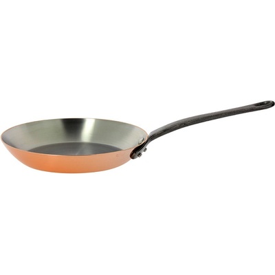 De Buyer Medená panvica s liatinovou rukoväťou Ø 28 cm Inocuivre