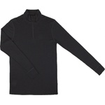 Joha Мъжко мериносово термобельо Joha Blouse with Zip Merino base layer - Black (015-1242-0112)
