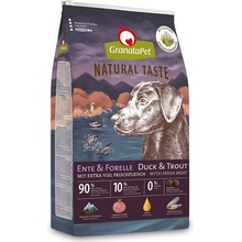 GranataPet Natural Taste s kachnou a pstruhem 4 kg