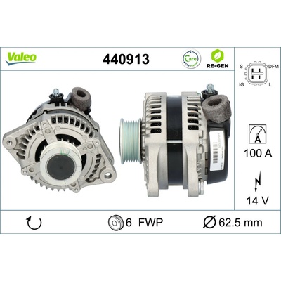 Alternátor VALEO 440913