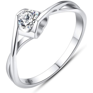 Silenti Jewelry Сребърен пръстен "Лирика" - 9 - 59.5мм (19.1мм диам. )