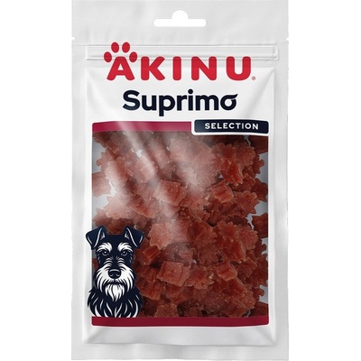 Akinu SUPRIMO SELECTION Kačacie mäso maškrta pre psov 75 g