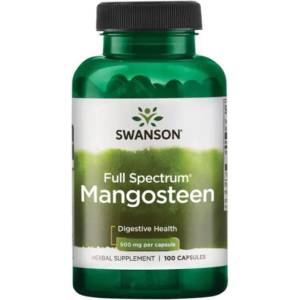 Swanson Full Spectrum Mangosteen, 500 mg, 100 капсули, Swanson (SW1036)