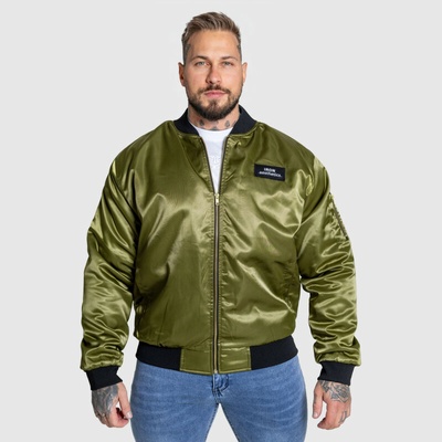 Bomber bunda Iron Aesthetics Maverick zelená