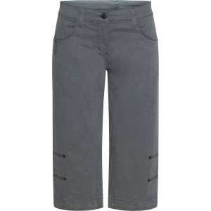 Chillaz Дамски 3/4 панталони Chillaz Women's Santa Monica 3/4 length trousers - Dark Grey - размер 36 (EU) (112-4230-0213)