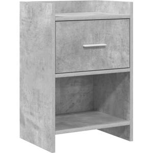 vidaXL Нощни маси Бетонно сиво 40 x 30 x 60 cm Инженерна дървесина (8010985)