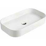 Fluminia Мивка за плот Fluminia Capri бяла 75 см (8064-75)