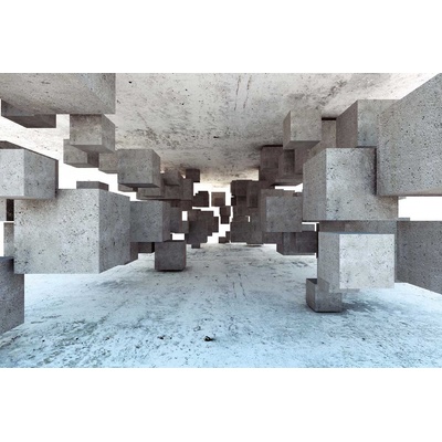 DIMEX ART Флизелинов фототапет абстрактен геометричен фон 375 x 250 см