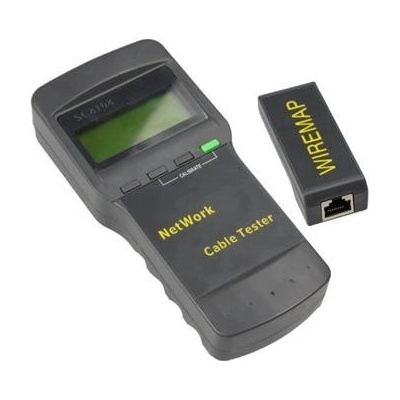 DIGITUS PremiumCord Univerzální tester kabelů s LCD