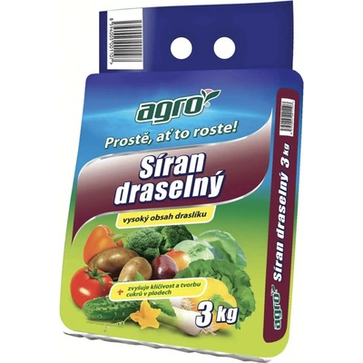 Agro Síran draselný 3 kg – Zbozi.Blesk.cz