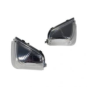  Диодни бягащи мигачи за огледала за Mercedes Sprinter / VW Crafter (2006-2021) - хром (SB078D)