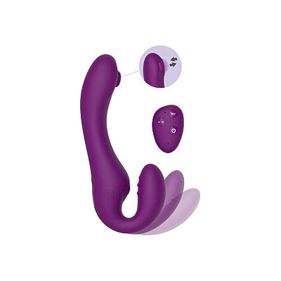 Xocoon Strapless Strap-On Pulse Vibe Purple