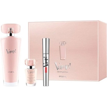 PUPA Pupa Комплект Vamp! Pink - Парфюмна вода, Спирала и Лак за нокти, 50 + 2 х 9 ml