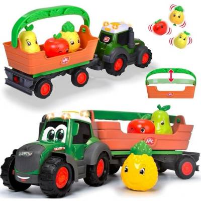 Interaktivní traktor s přívěsem a ovocem Freddy Fruit