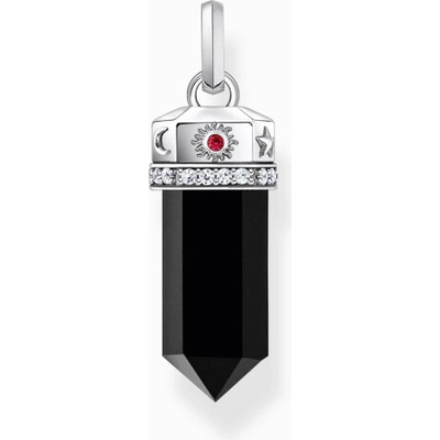 Thomas Sabo přívěsek Onyx in hexagon-shape and stones PE955 641 11