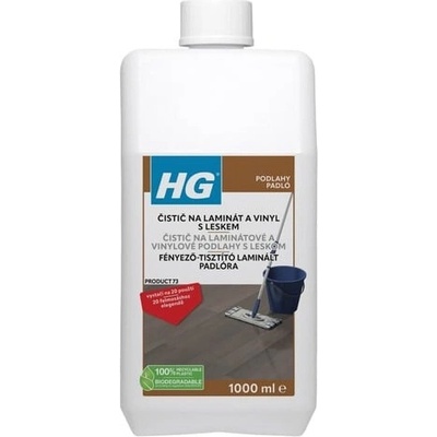 HG čistič s leskem pro laminátové plovoucí podlahy HGCLL