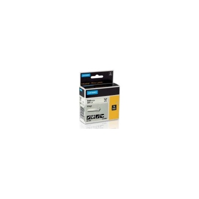 Dymo 18443 černý tisk bílý podklad 5.5 m 9 mm RHINO vinylová profi D1 184
