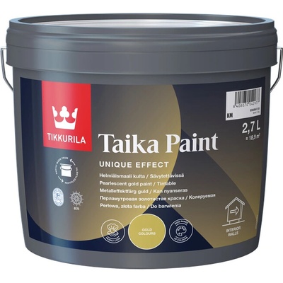 TIKKURILA Taika Pearl Paint 2,7 l KM Zlatý