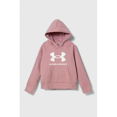 Under Armour Mikina Ua Rival Fleece Bl Hoodieâ 1379615 Růžová Loose Fit – Zbozi.Blesk.cz