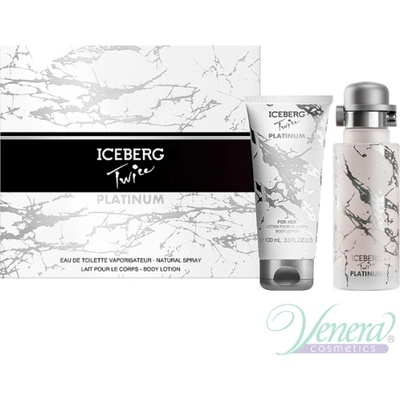 Iceberg Twice Platinum Комплект (EDT 125ml +BL 100ml) за Жени
