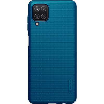 Nillkin Гръб Nillkin super frosted shiled hard PC Case за Samsung Galaxy A12 - Син