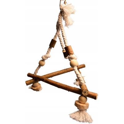 TRIXIE závěsný dřevěný triangl 27 x 27 x 27 cm – Zboží Dáma