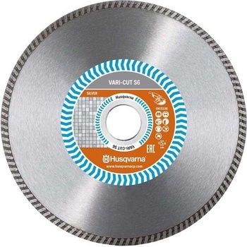 Husqvarna CONSTRUCTION Vari-Cut S6 Диамантен диск за сухо рязане на гранитогрес и твърди материали ф230 мм 22.2 мм (582 21 11-80) (582 21 11-80)
