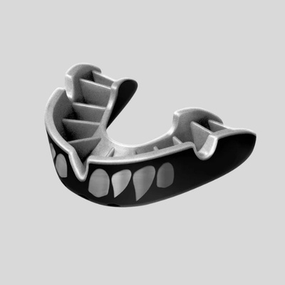 UFC Протектор за Зъби Opro Silver Jawz Black/Silver