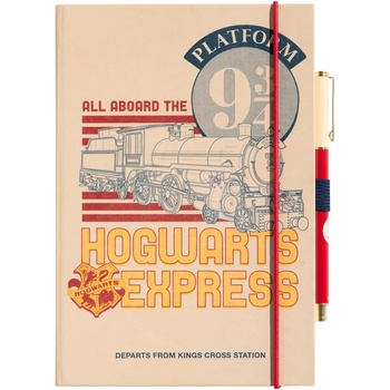 Erik Комплект тефтер с химикалка Erik Movies: Harry Potter - Platform 9 3/4, формат A5 (CPA5057)