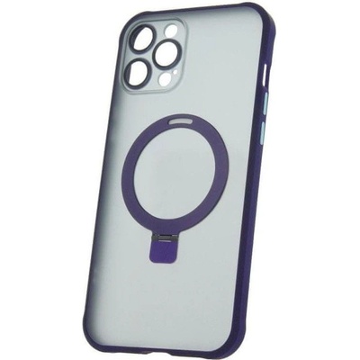Forever Silikonové TPU Mag Ring pro iPhone 14 Pro Max fialové