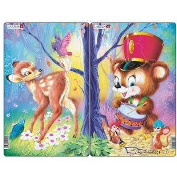 Image 1 of Larsen - Детски пъзел - Животни - 14 части (CU1)