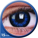 MaxVue Colour Big Eyes Cool Blue trojmesačné nedioptrické 2 ks