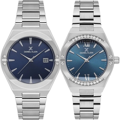 Комплект часовници за двойки Daniel Klein Premium DK. 1.13810-4-DK. 1.13783-2 (DK.1.13810-4-DK.1.13783-2)