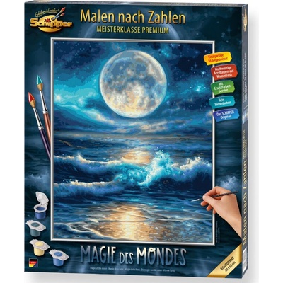 Schipper Malování podle čísel Magický Měsíc Magie des Mondes 40 x 50 cm – Zbozi.Blesk.cz