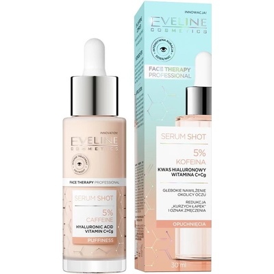 Eveline Cosmetics Serum Shot 5% Caffeine sérum pro osvěžení očního okolí 30 ml – Hledejceny.cz