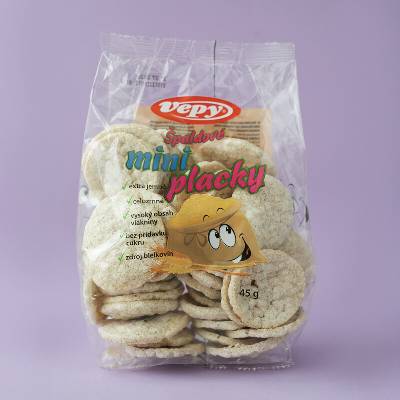 Vepy MINI špaldové placky 45g 45g