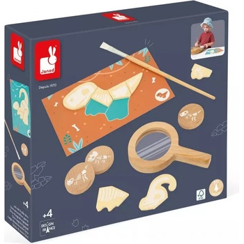 Image 1 of Janod Дървенa игра Janod - Дино разкопки (J05832)