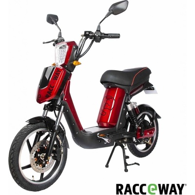 Racceway E-babeta 250W 12Ah vínová metalíza – Zboží Mobilmania