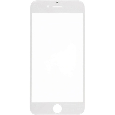 AppleKing přední dotykové sklo, včetně OCA lepidla, rámečků pro přední fotoaparát, proximity sensor a mřížky pro sluchátko pro iPhone 7 Plus - bílé