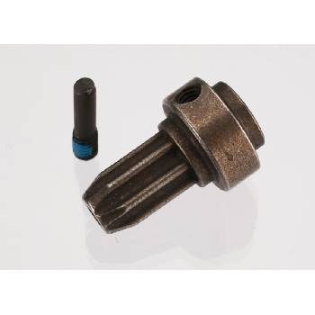 Traxxas Втулка за кардан Traxxas Drive hub, front, hardened steel (1)/ screw pin (1) (fits Sl, TRX6888X (TRX6888X)