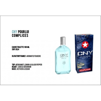 CNY Complices toaletní voda pánská 100 ml