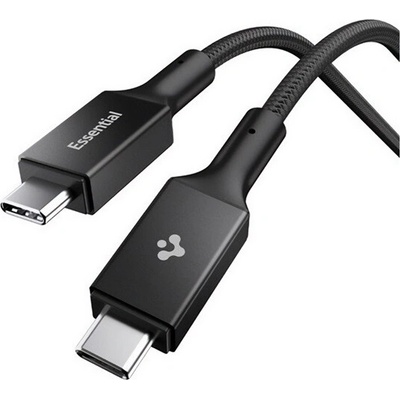 Spigen Essential EB10015CC Type-C – Type-C 150cm černý
