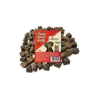 NATURECA pochúťka Masové kostičky Hovädzie 100% maso 150 g