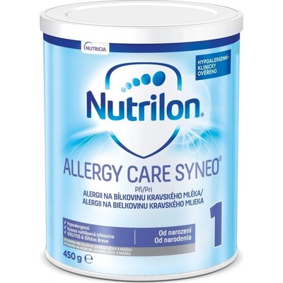 NUTRILON 1 ALLERGY CARE SYNEO + POR PLV SOL 450G – Zboží Dáma