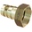 Mexen BRASS месингова съединителна муфа 1/4 GW x 14 mm - W97422-1414 (W97422-1414)