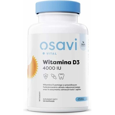 Osavi Vitamin D3 4000 IU 120 kapsúl