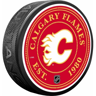 Mustang Puk Calgary Flames NHL Stud