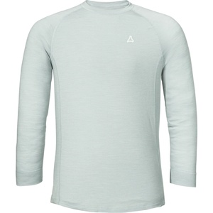 Schöffel Мъжко мериносово термобельо Schöffel Longsleeve Luterra Merino base layer - Gray Violet - размер 48 (EU) (015-2443-0212)