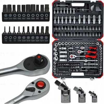 GEDORE Sada nástrčných kľúčov 1/4"+3/8"+1/2", 172 dielna R45603172