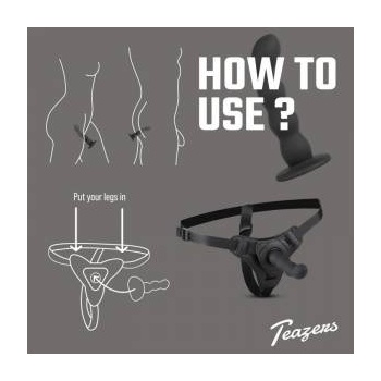 Boss of Toys Teazers Silicone Strap-On